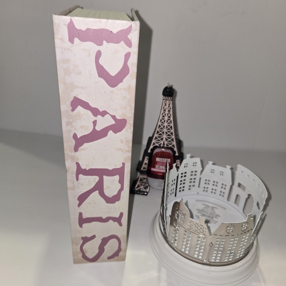Bath & Body Works Eiffel Tower Sanitizer Holder, Candle Holder, And Book Safe - Picture 11 of 12
